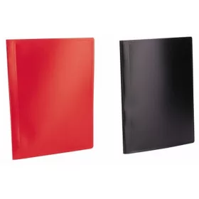   Bemutatómappa, 40 zsebes, A4, VIQUEL "Essentiel", fekete