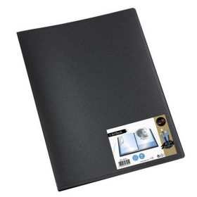   Bemutatómappa, 30 zsebes, A3, VIQUEL "Essentiel", fekete