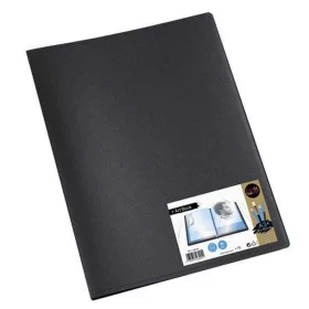   Bemutatómappa, 30 zsebes, A3, VIQUEL "Essentiel", fekete