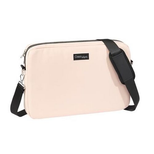 Notebook táska, 15", VIQUEL CASAWORK "Rubber Nude", rózsaszín