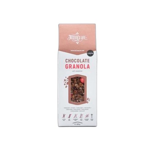 Granola, 320 g, HESTER'S LIFE, csokoládés