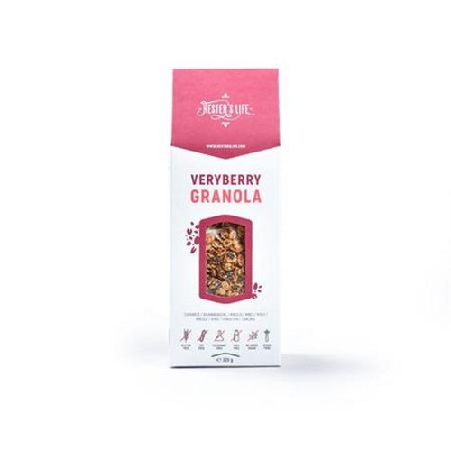 Granola, 320 g, HESTER'S LIFE "Veryberry", ribizlis