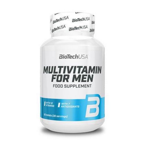 Multivitamin, 60 tabletta, férfiaknak, BIOTECH USA