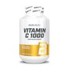   Étrend-kiegészítő tabletta, 100 tabletta, 1000mg C-vitaminnal, BIOTECH USA