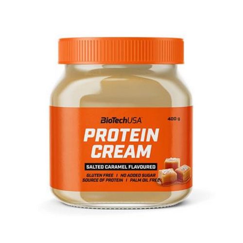 Sós karamellkrém, BIOTECH USA "Protein Cream", 400 g