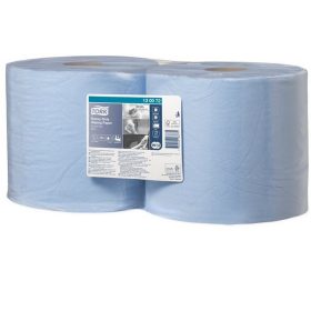   Törlőpapír, tekercses, 26,2 cm átmérő, W2 rendszer, 2 rétegű, TORK "Nagy teljesítményű", k...