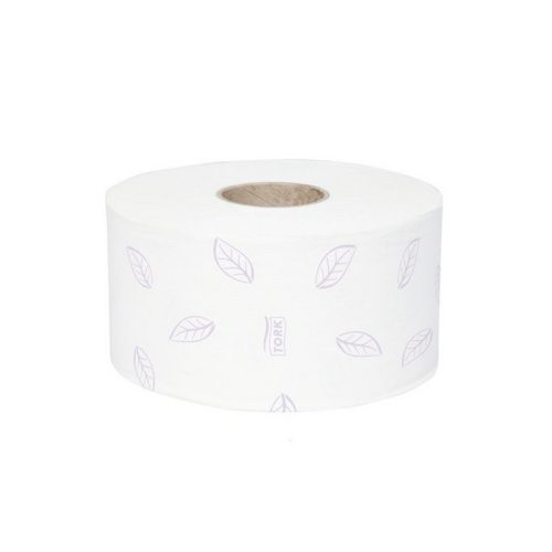Toalettpapír, T2 rendszer, 3 rétegű, 18,7 cm ámérő, Premium, TORK "Mini Jumbo", fehér