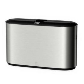   Kéztörlő adagoló, pultra tehető, H2 rendszer, Image Line, TORK "Xpress Multifold", rozsdam...