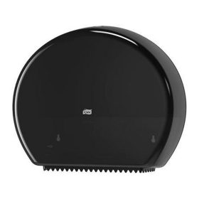   Toalettpapír adagoló, T1 rendszer, Elevation, TORK "Jumbo", fekete