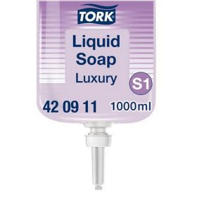   Folyékony szappan, 1 l, S1 rendszer, TORK "Luxury", lila