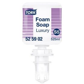   Habszappan, 0,525 l, S5 rendszer, TORK "MIni Luxus", átlátszó