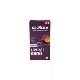   Kávékapszula, Nespresso® kompatibilis, 10 db, EDUSCHO "Espresso Intenso"