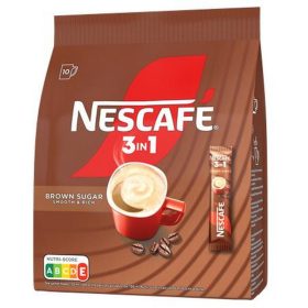   Instant coffee stick, 10x16.5 g, NESCAFÉ "3in1", with brown sugar