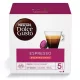 Coffee capsule, 16x6 g, NESCAFÉ DOLCE GUSTO "Espresso", caffeine-free