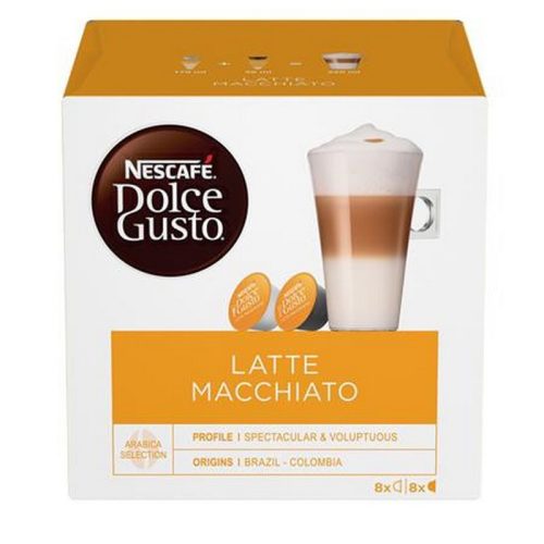 Kávékapszula, 8x2 db,  NESCAFÉ DOLCE GUSTO "Latte Macchiato"