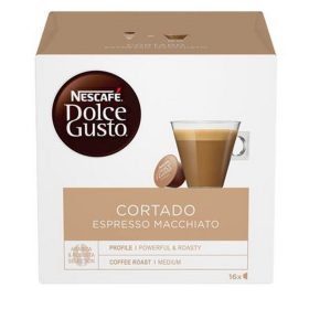   Coffee capsules, 16 pcs, NESCAFÉ DOLCE GUSTO "Cortado Espresso Macchiato"