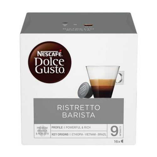 Kávékapszula, 16 db,  NESCAFÉ DOLCE GUSTO "Ristretto Barista"