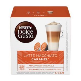   Coffee capsules, 8x2 pcs, NESCAFÉ DOLCE GUSTO "Latte Macchiato", caramel