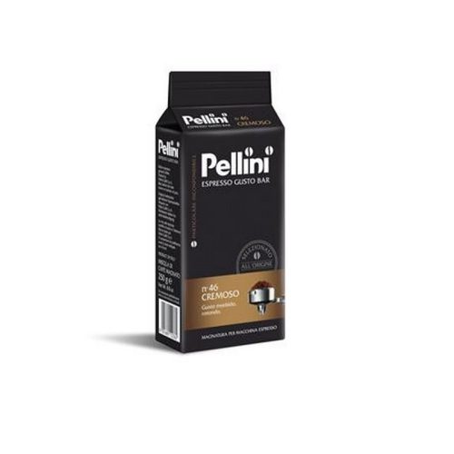 Kávé, pörkölt, őrölt, 250 g, PELLINI, "Cremoso"