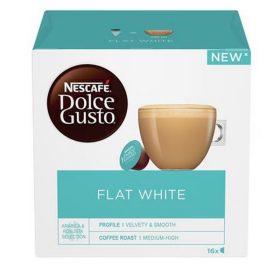   Coffee capsules, 16 pcs., NESCAFÉ DOLCE GUSTO "Flat White"