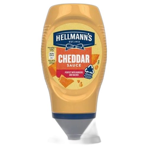 Cheddar szósz, 250 g, HELLMANNS