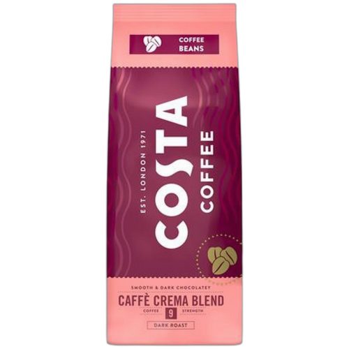 Kávé, pörkölt, szemes, 500 g, COSTA "Café Crema Blend"