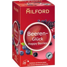   Gyümölcstea, 20x2,5 g, MILFORD "Happy berries", bogyós gyümölcs