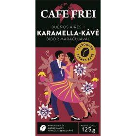   Coffee, roasted, whole, 125 g, CAFE FREI "Buenos Aires caramel" with purple passion fruit