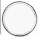 Tálca, kerek, rozsdamentes acél, krómozott, 29cm
