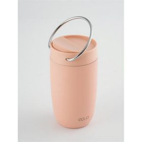   Termoszbögre, 300 ml, rozsdamentes acél, EQUA "Cup", rózsaszín