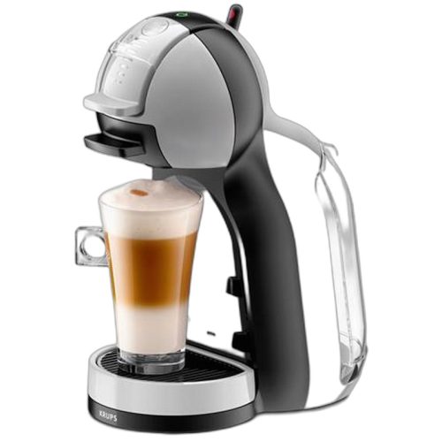 Kávéfőzőgép, kapszulás, KRUPS "Dolce Gusto KP123B31 Mini Me", szürke-fehér