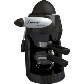   Presszókávéfőző, MOMERT "1160 Capriccio" fekete-ezüst