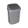 Billenős szemetes, 25 l, CURVER "Swing top", ezüst/grafit