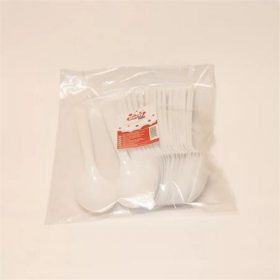   Kanál, műanyag, többször használatos, 17 cm, 20 db "Prima", fehér