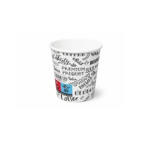 Papírpohár, 1 dl, 62 mm átmérő, 50 db, mintás