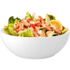   Salátás-, pogácsás tál, ROTBERG, fehér, 23 cm, "Oslo"