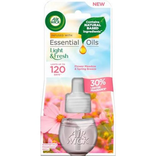 Illatosító készülék utántöltő, elektromos, 19 ml, AIR WICK "Life scents", tavaszi virágos ...