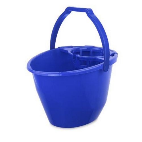Felmosóvödör, csavarókosárral, 11 l, BONUS, kék