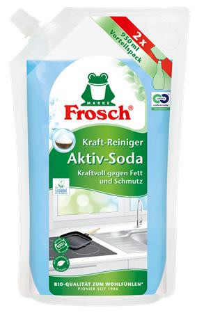 Konyhai tisztítószer, szóda kivonattal, 950 ml, utántöltő, FROSCH