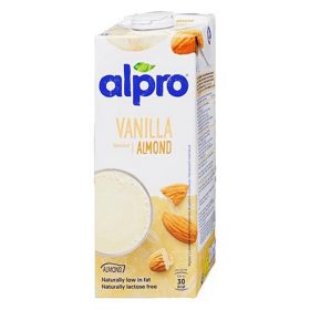 Növényi ital, dobozos, 1 l, ALPRO, vanília-mandula