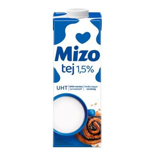 Tartós tej, visszazárható dobozban, 1,5%, 1 l, MIZO