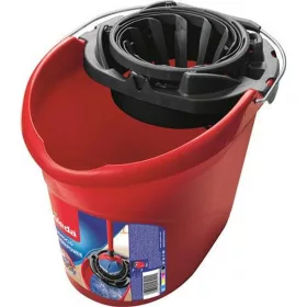   Felmosóvödör, csavarókosárral, VILEDA "Supermop", piros