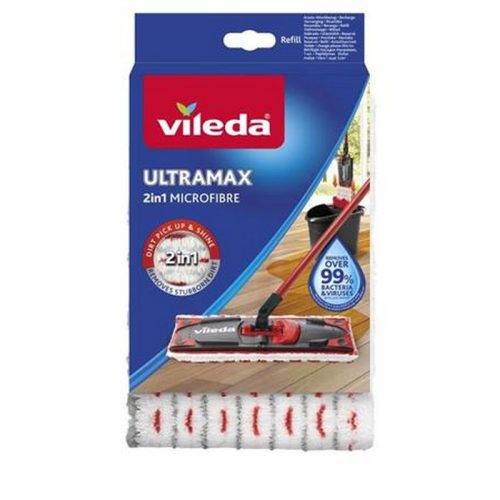 Lapos gyorsfelmosó nedves utántöltő, 2 in 1, VILEDA "Ultramax"