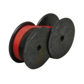   Festékszalag 13 mm-es két orsós számológéphez, írógépekhez, VICTORIA TECHNOLOGY GR 51, pir...