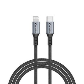   USB kábel, USB-C - Lightning (Apple), 1,2m, VERBATIM, fekete