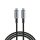 USB kábel, USB-C - USB-C, 1,2 m, 240W, VERBATIM, fekete