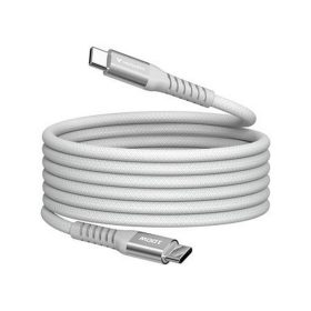   USB kábel, USB-C - USB-C, 1,2 m, 100W, mágneses, VERBATIM, szürke