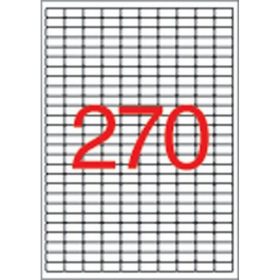   Etikett, univerzális, 17,8x10 mm, eltávolítható, kerekített sarkú, APLI, 6750 etikett/csom...