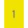 Etikett, 210x297 mm, színes, APLI, neon sárga, 100 etikett/csomag