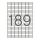 Etikett, univerzális, kerekített sarkú, 25,4x10 mm, APLI, 1890 etikett/csomag